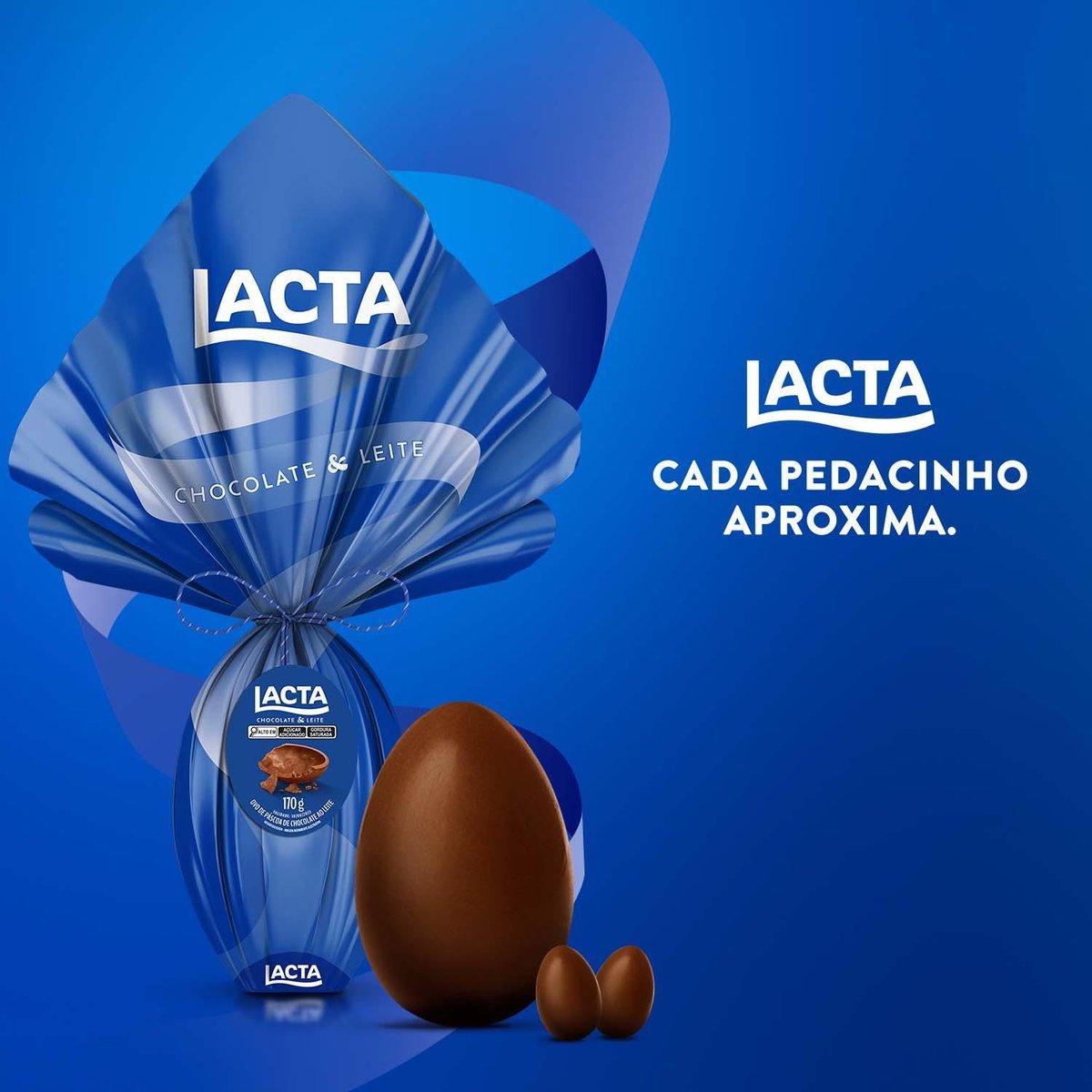 Ovo de Pscoa Lacta ao Leite 170g