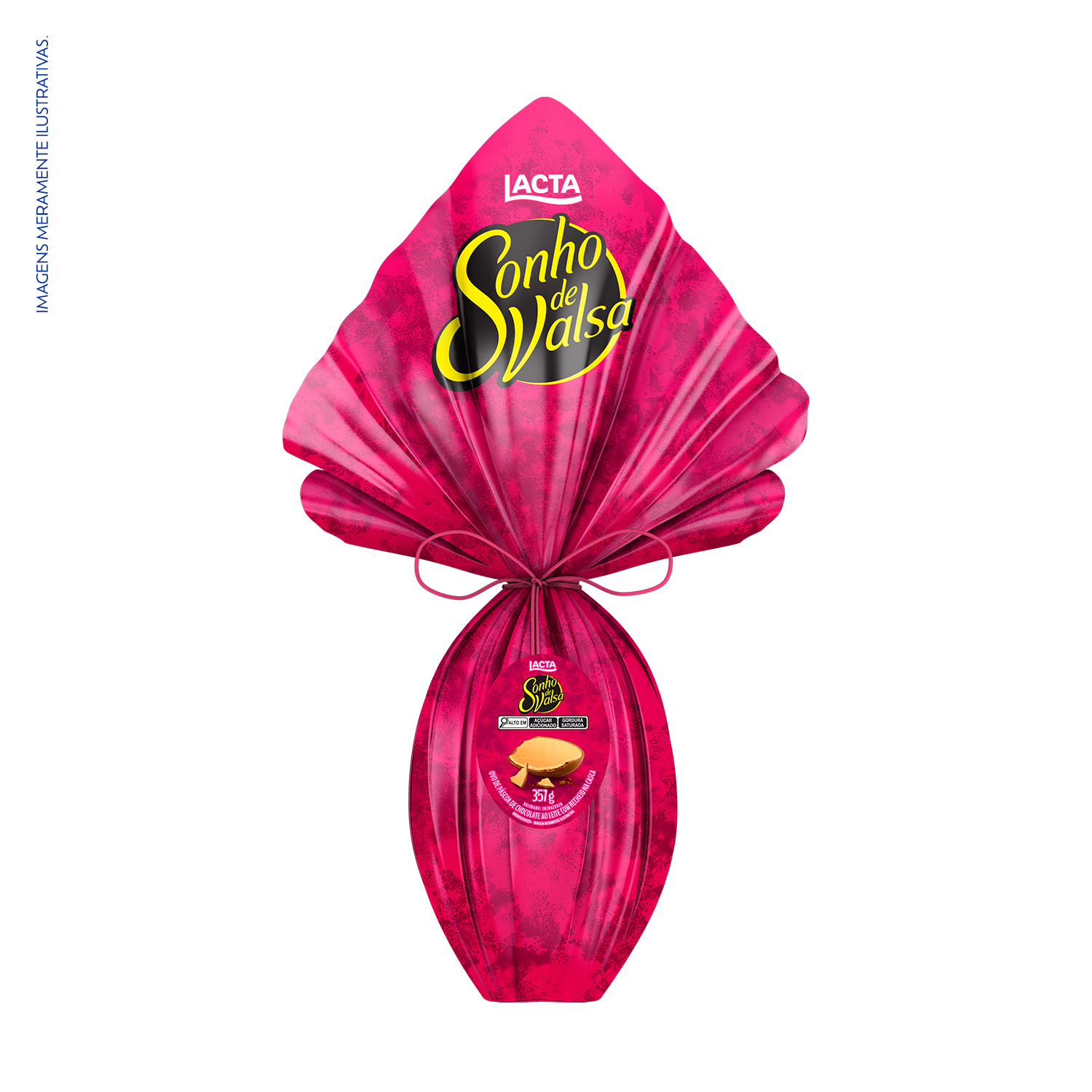 Ovo de P�scoa Lacta Sonho de Valsa 357g