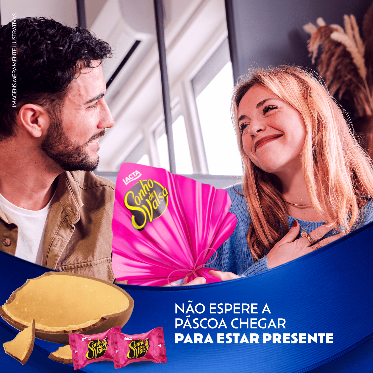 Ovo de P�scoa Lacta Sonho de Valsa 357g