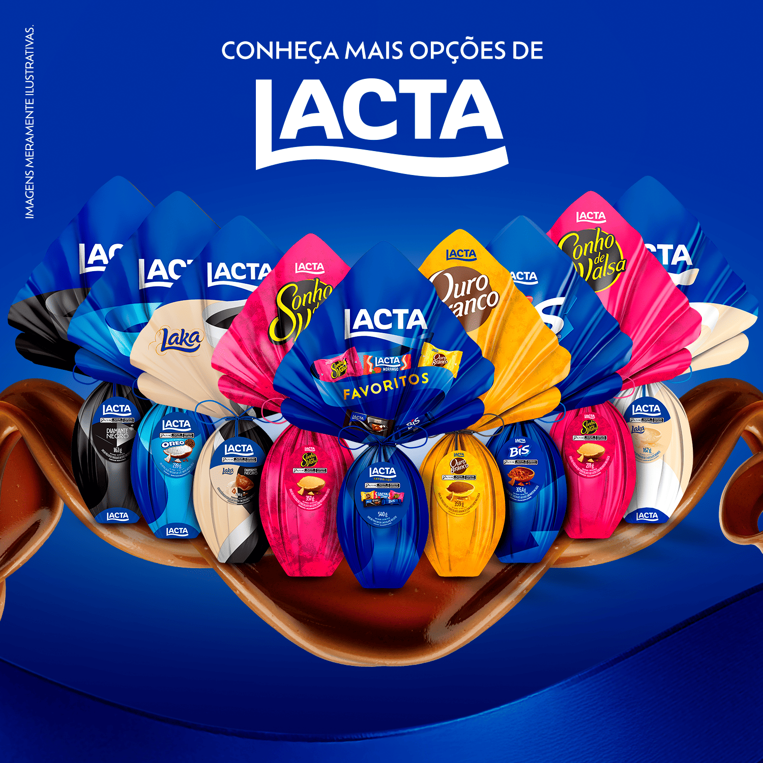 Ovo de P�scoa Lacta Sonho de Valsa 357g