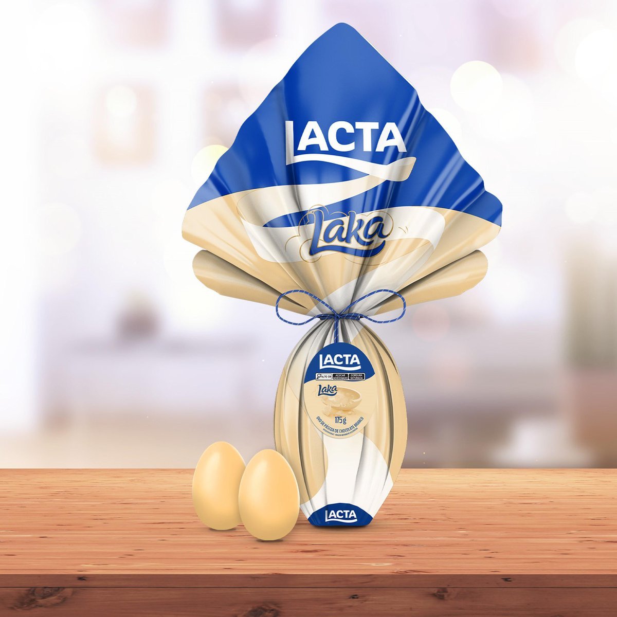 Ovo de Pscoa Lacta Laka 175g