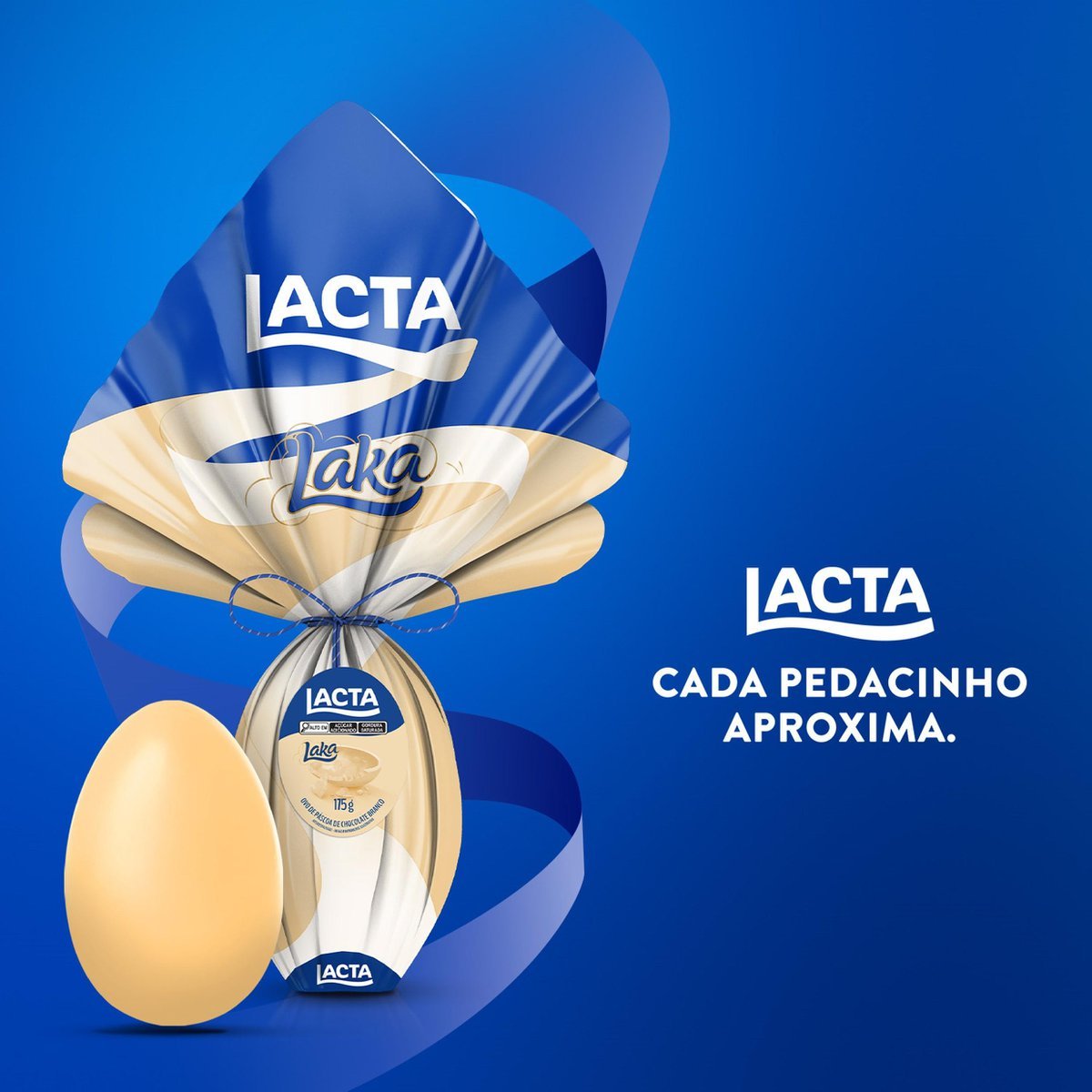 Ovo de Pscoa Lacta Laka 175g