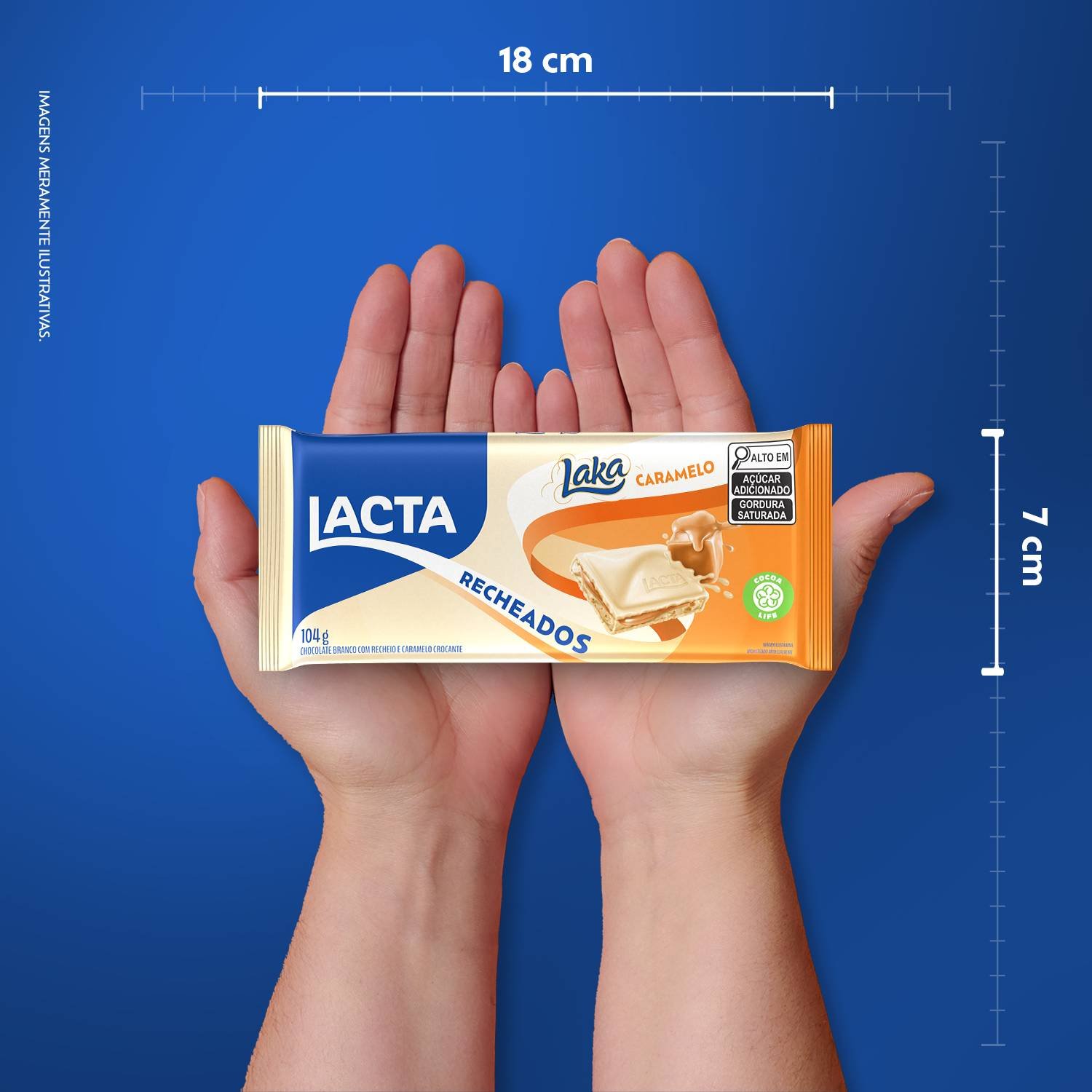 Laka Caramelo Recheado 104g
