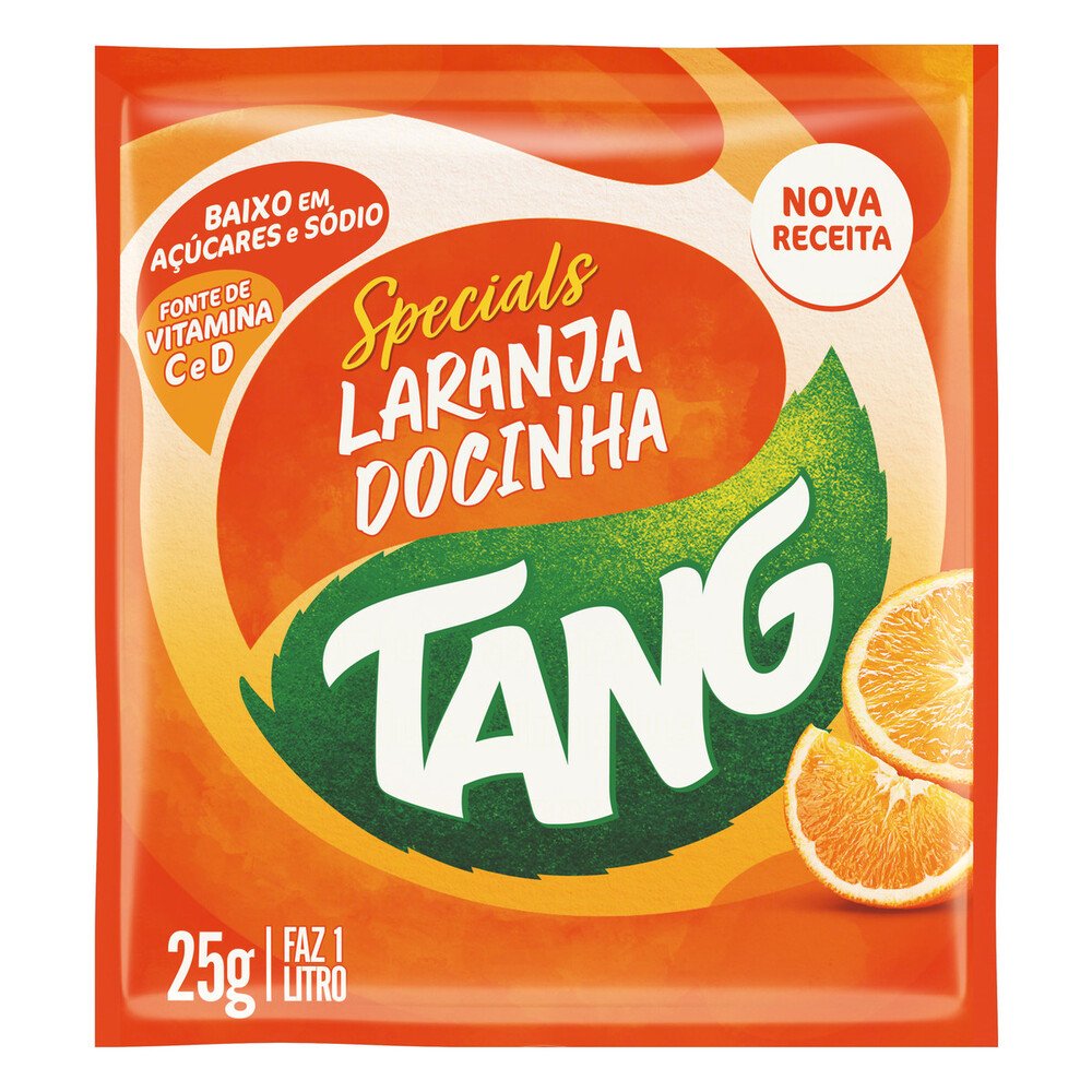 Refresco em p Tang Laranja docinha 25g