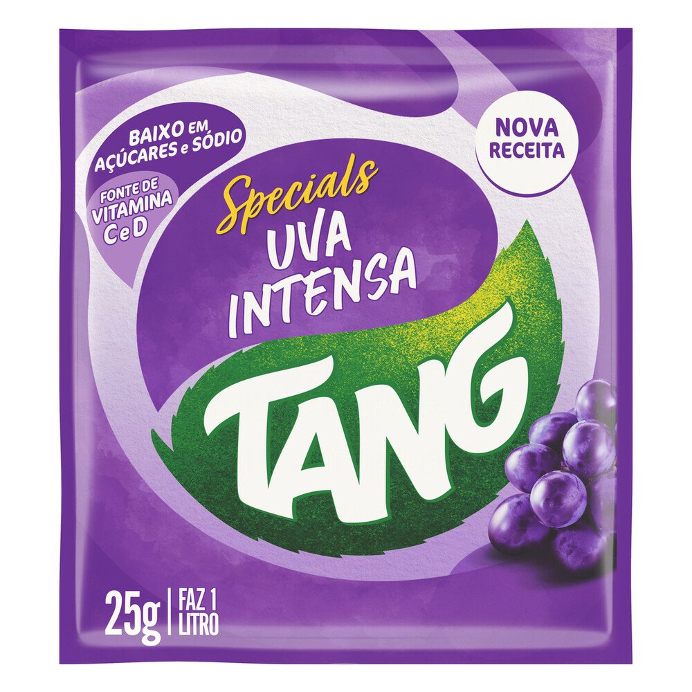 Refresco em p Tang Uva Intensa 25g