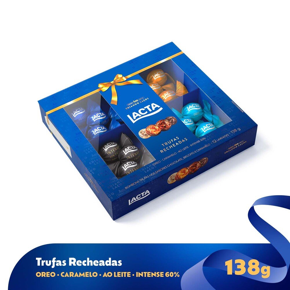 Lacta Trufas Sortidas 138g