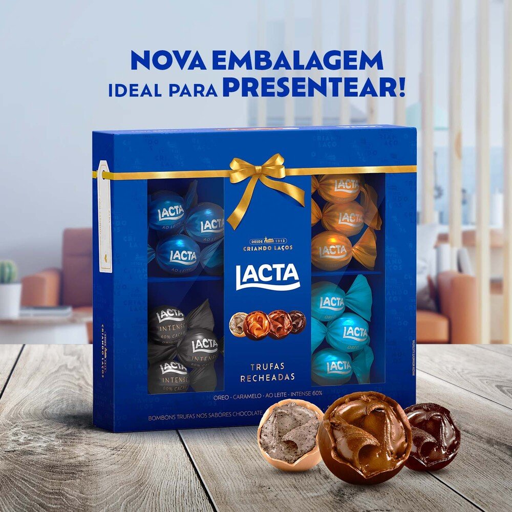 Lacta Trufas Sortidas 138g