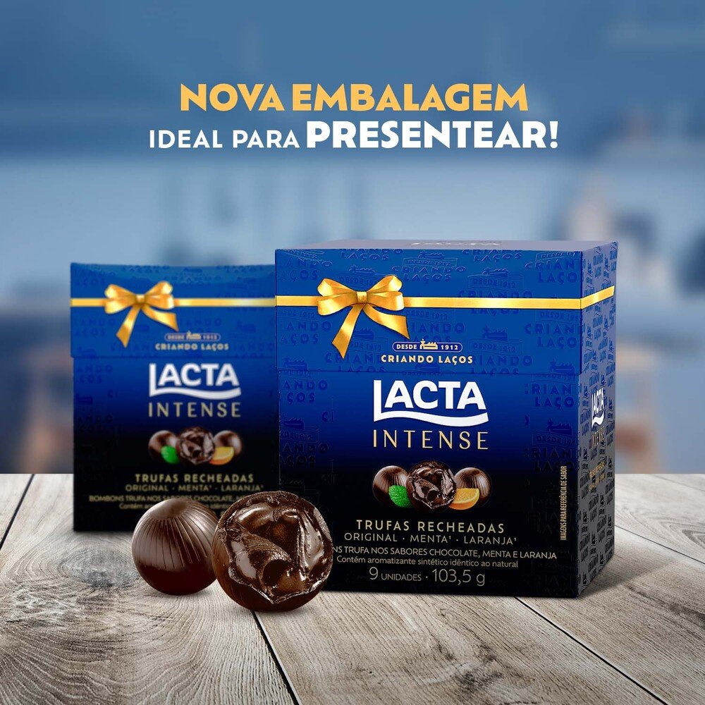 Lacta Trufas Dark 103,5g
