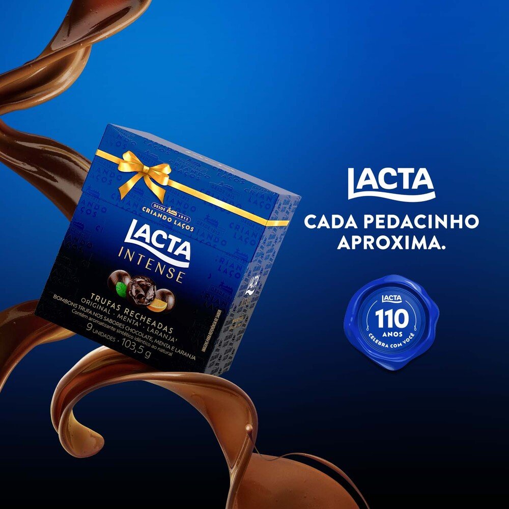 Lacta Trufas Dark 103,5g