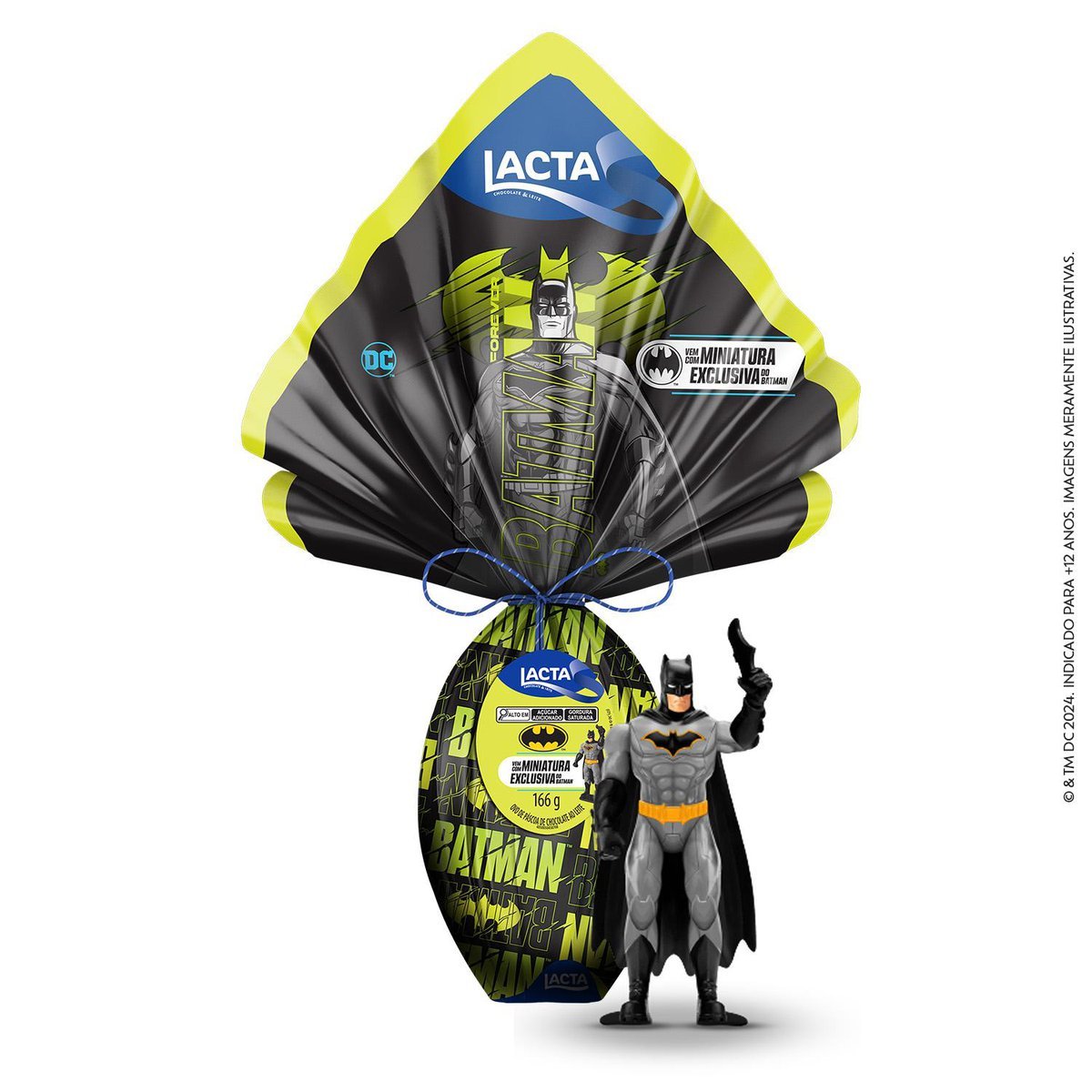 Ovo de Pscoa Lacta Batman 166g