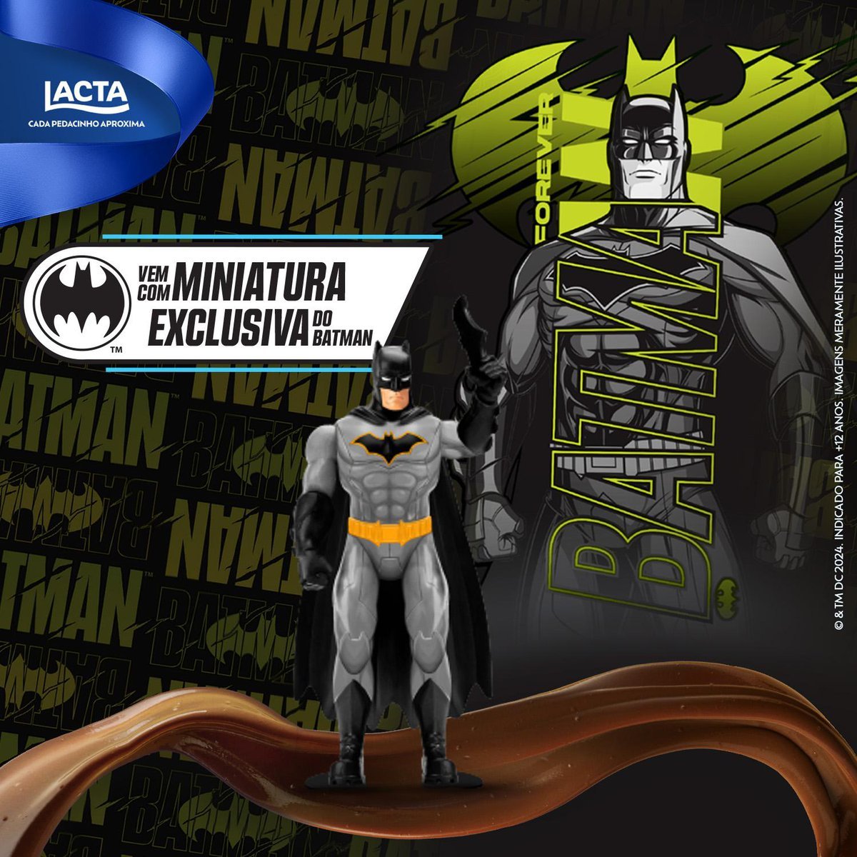 Ovo de Pscoa Lacta Batman 166g