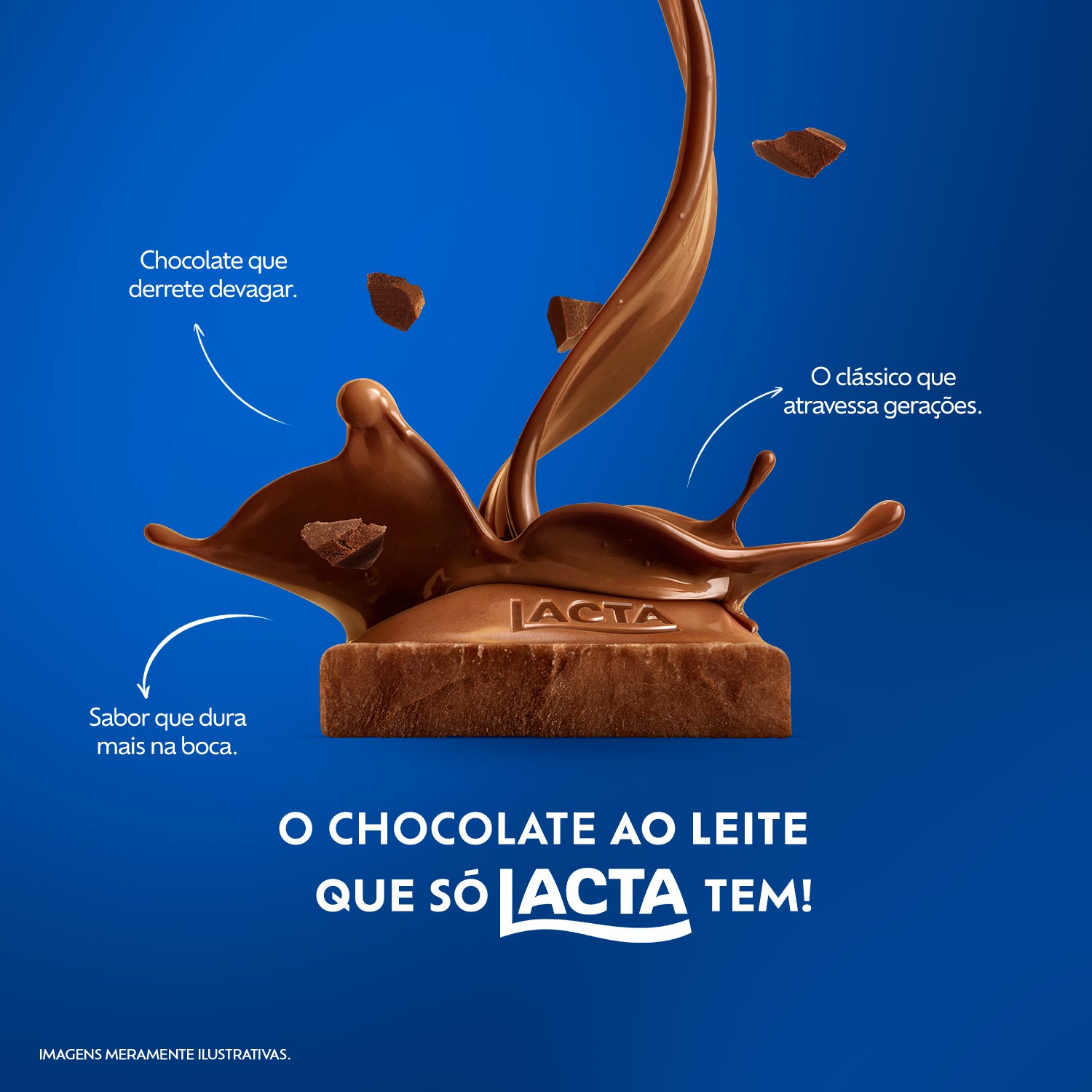 Chocolate ao Leite Lacta caixa com 20 unidades de 20g