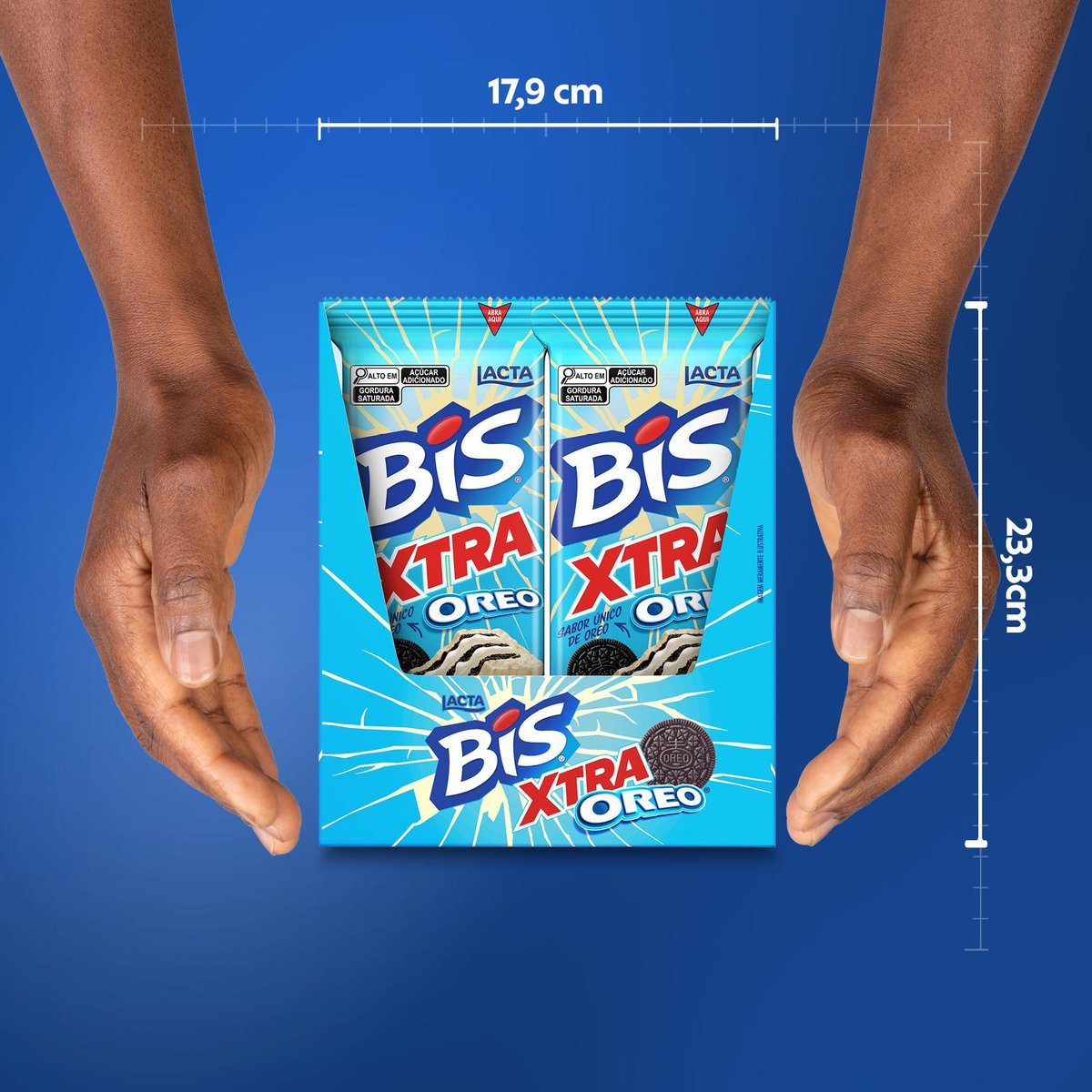 Bis Xtra Oreo - Caixa Com 24 Unidades De 45g