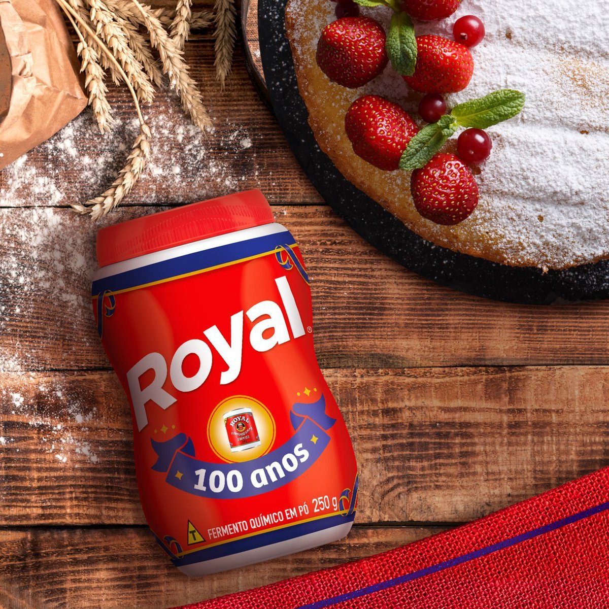 Fermento em p Royal 250g