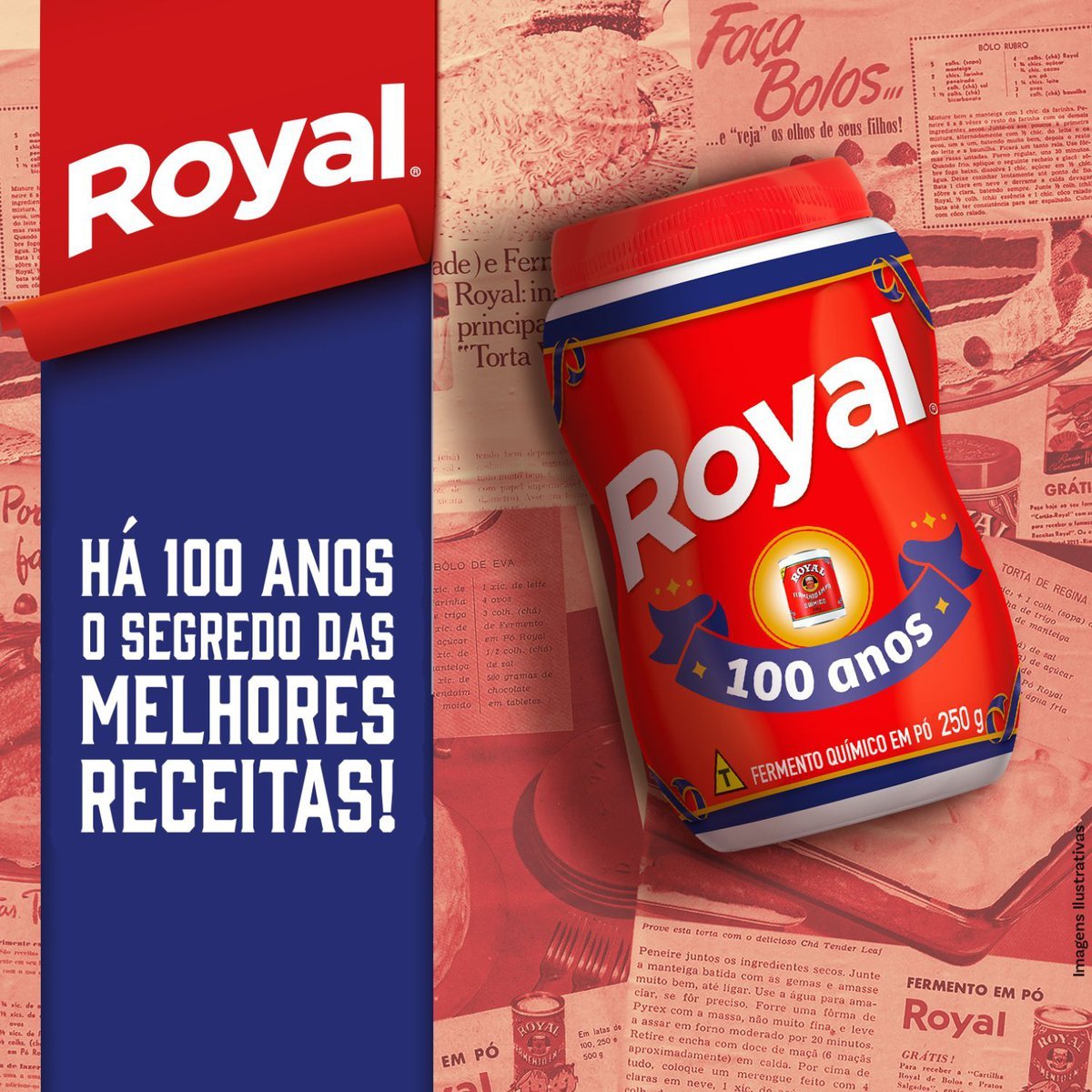 Fermento em p Royal 250g